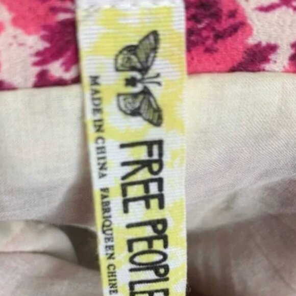 Free People mini dress with adjustable straps and corset ties - Picture 6 of 6